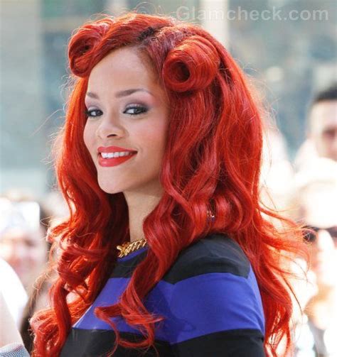 17 Best Images About Rihanna S Red Hair On Pinterest Top