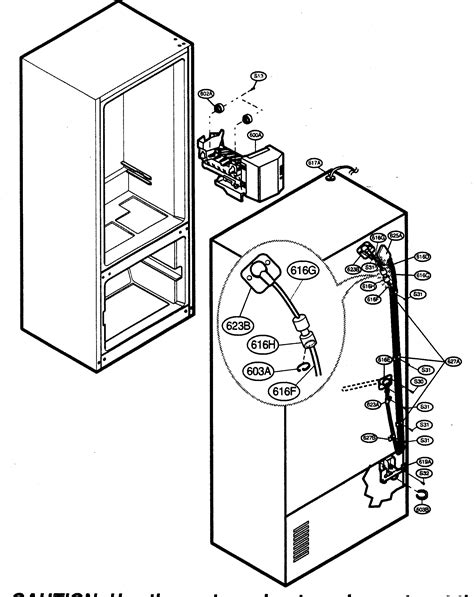 ice maker parts diagram parts list  model  kenmore elite parts refrigerator