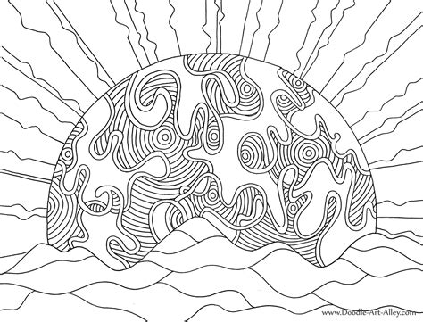 sun coloring pages pattern coloring pages printable adult coloring