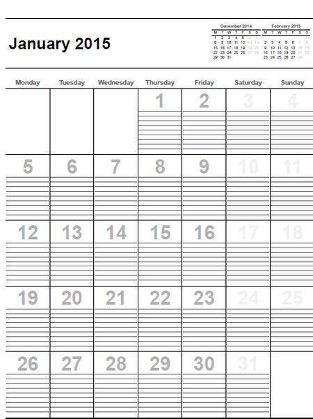 printable calendar  lines  write  monthly calendar printable calendar printables