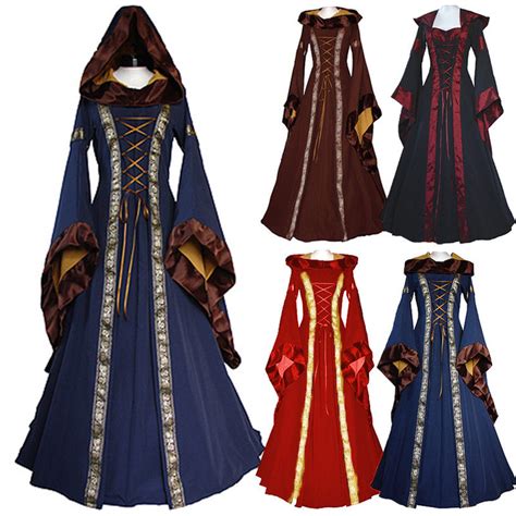 New Queen Renaissance Costume Medieval Maiden Fancy