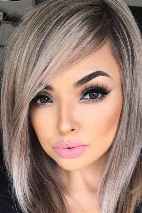 15 Gorgeous Haircuts For Heart Shaped Faces Hair Colors