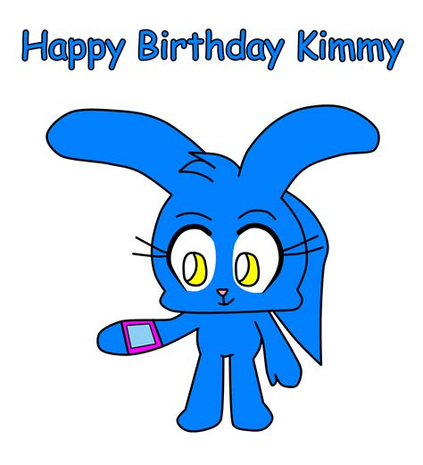 happy birthday kimmy  benthecutesquirrel  deviantart