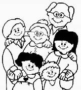 Families Coloring Pages Family God Made Colouring Bible Children Kids Preschool Obey Parents Cubbies School Class Stories Childrens Print Cartoon sketch template