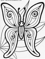 Coloring Pages Butterfly Adults Printable Abstract Rainforest Cute Print Animals Kids Comments Getdrawings Coloringhome Popular sketch template