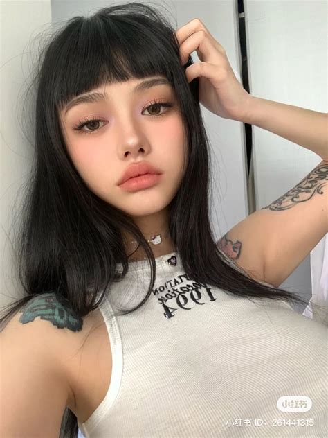 Ulzzang Girl Asian Beauty Portrait Pretty Women Selfies Random