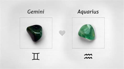Gemini And Aquarius Compatibility In Love And Friendship