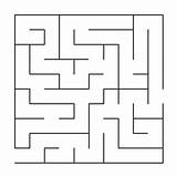 Easy Mazes Coloring Pages Kids sketch template