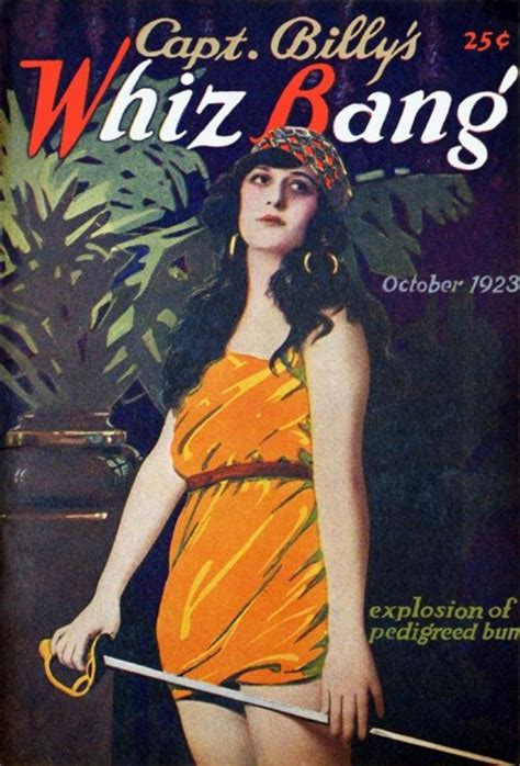 Pulp International Cover Of Capt Billys Whiz Bang From