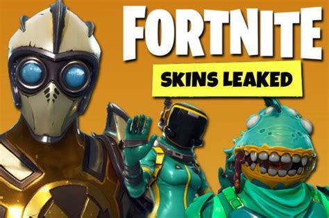 fortnite update  skins leaked patch reveals  battle