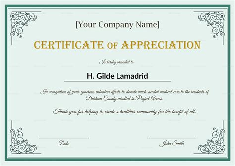 employee recognition certificates templates calep intended