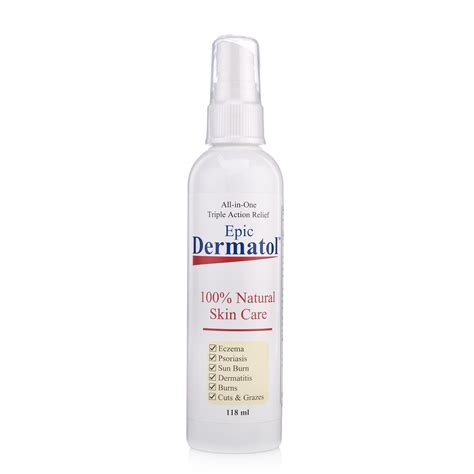 dermatol natural skin care spray chemist direct