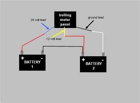 wiring diagram    volt trolling motor