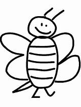 Bee Bumble Coloring Printable Cartoon Template Cliparts Clipart Pages Line Spelling Library Clip Preschool Comments Participant Coloringhome Insertion Codes Use sketch template