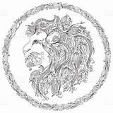 Zodiac Astrology Designlooter Leos sketch template