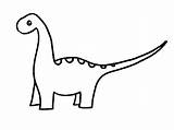Drawing Dino Cute Dinosaurs sketch template