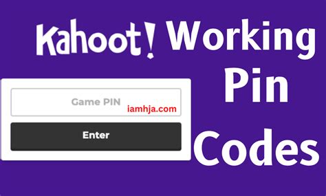 kahoot pin codes kahoot pin enter  join