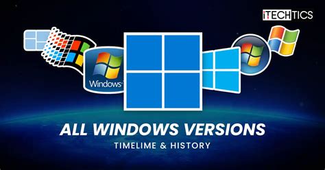 complete list  windows versions  history