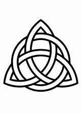 Celtas Symbols Triquetra Kreis Triqueta Interlaced Keltische Bestcoloringpagesforkids Knots Woodburning sketch template
