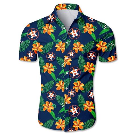 houston astros hawaiian shirt tropical flower gift  fans jack sport