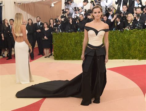 Emma Watson’s Met Gala Gown Was Made From Recycled Plastic Bottles