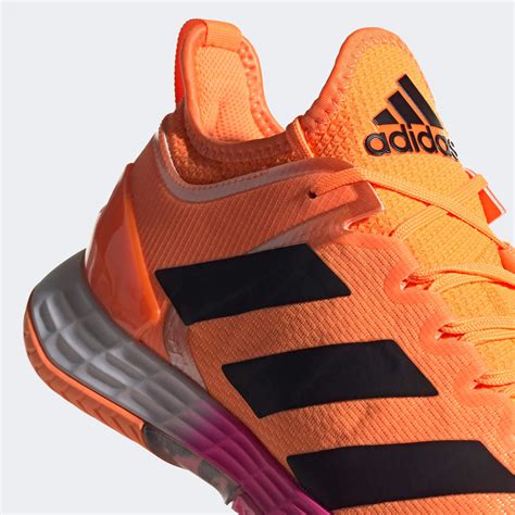 adidas mens adizero ubersonic  tennis shoes screaming orange tennisnutscom