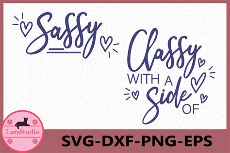 classy with a side of svg sassy svg