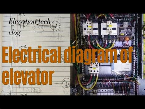 elevator electrical wiring diagramentire schematic diagram youtube