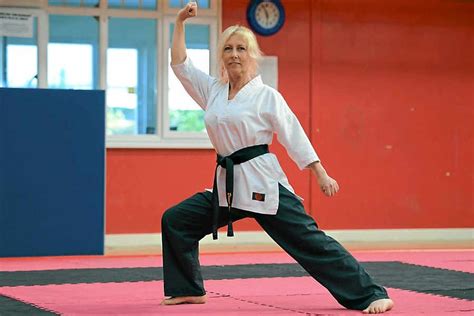 Shropshire Female Karate Fighter In Highest Rank