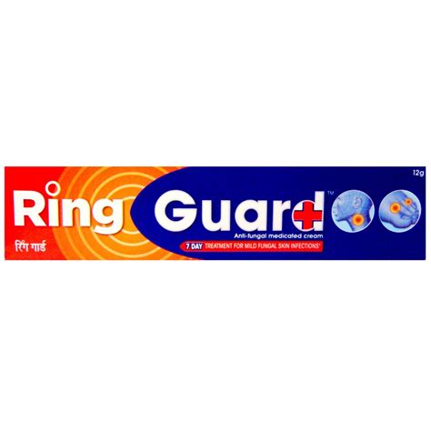 ring guard antifungal medicated cream gm davai