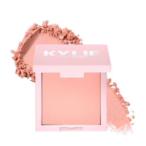 pink power pressed blush powder kylie cosmetics  kylie jenner