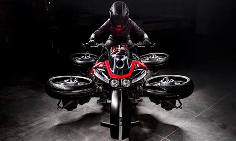 lazareth lmv  la moto volante  flying motorcycle