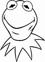 Kermit Frog Muppets Wecoloringpage sketch template
