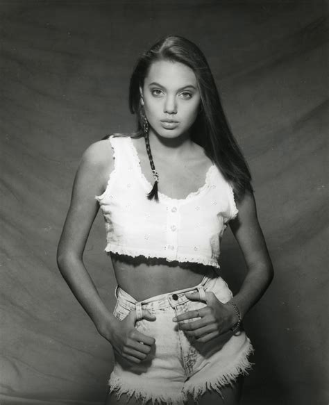 30 Stunning Black And White Photos Of Angelina Jolie From