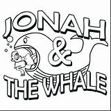 Jonah Coloring Whale Pages Printable Book Kids Color Getcolorings Print Getdrawings sketch template