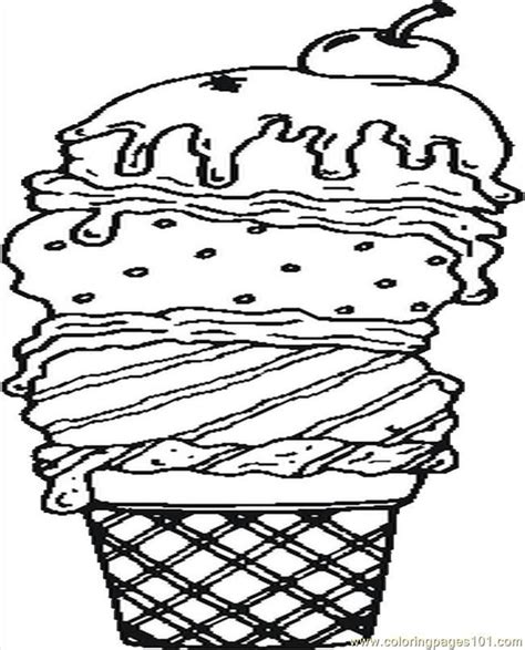 printable ice cream sundae coloring page coloring tone coloring
