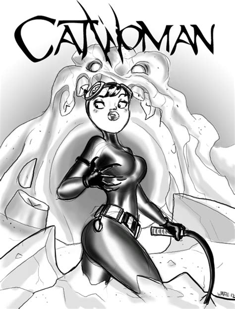 catwoman vs clayface by papawaff on deviantart