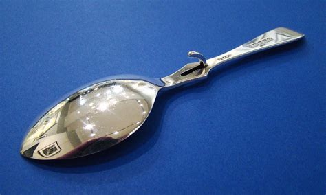 sterling silver honey spoon made by roberts and belk sheffield 1960 daniel bexfield antiques