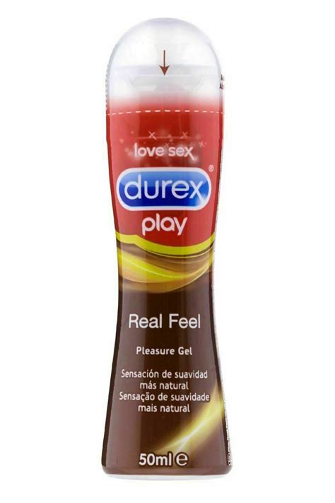 durex pleasure gel and lubricant 50ml real feel ebay