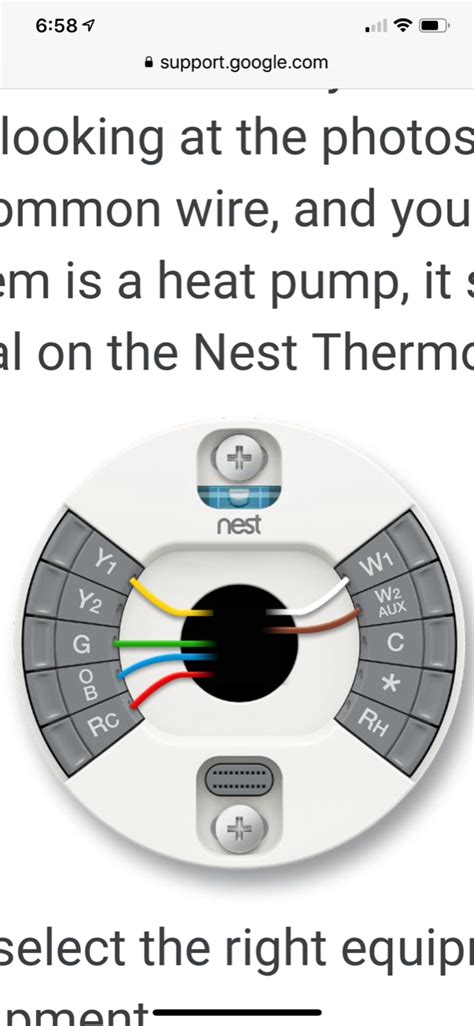wiring diagram nest thermostat  nest thermostat wiring diagram