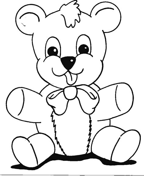 bear coloring pages preschool  kindergarten