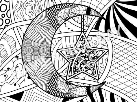 beautiful digital coloring pages etsy