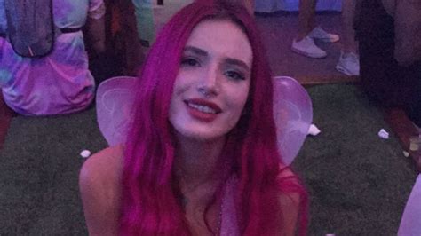 Bella Thorne Wore A Fairy Outfit That Matches Her Pink