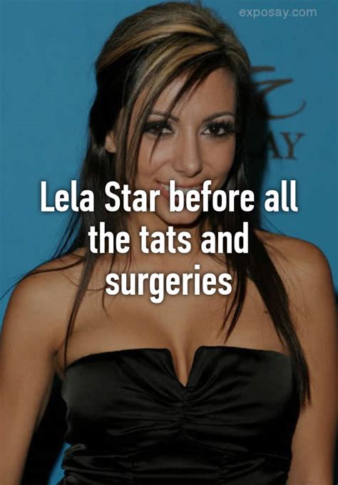 Lela Star Before All The Tats And Surgeries