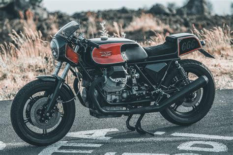 moto guzzi cafe racers bikebound