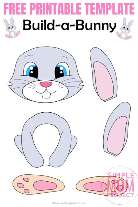 papercraft printable easter crafts