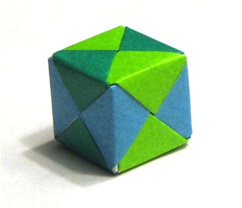 origami cube cube    pieces  origami paper endolith