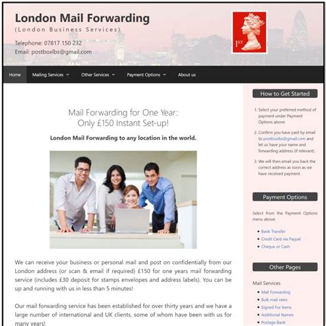 london mail forwarding knowledge computing