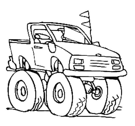 monster truck coloring pages coloring pages  print