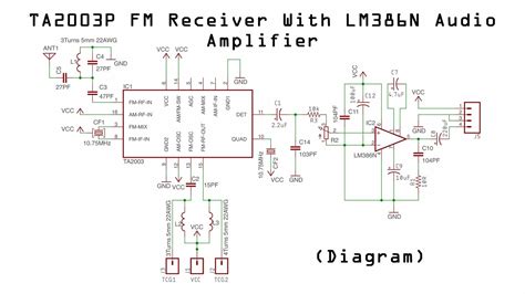 tap fm receiver diagram electronics projects hub